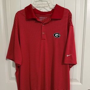 Mens Nike Golf Polo University of Georgia